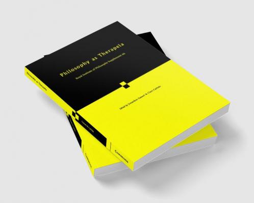 Philosophy as Therapeia