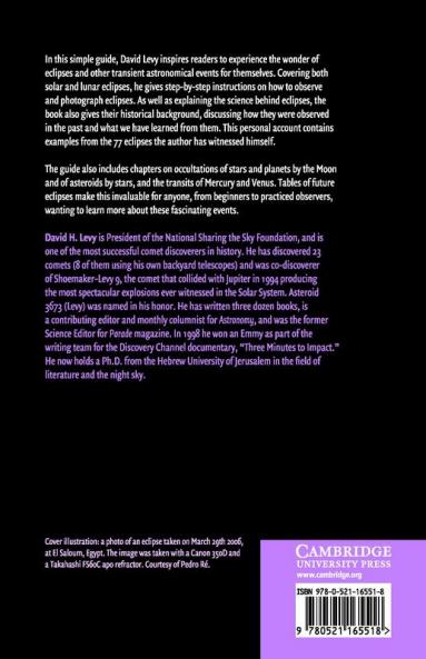 David Levy's Guide to Eclipses Transits and Occultations