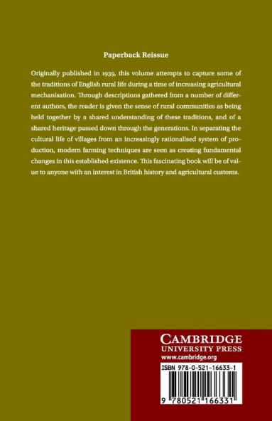 Village Life and Labour