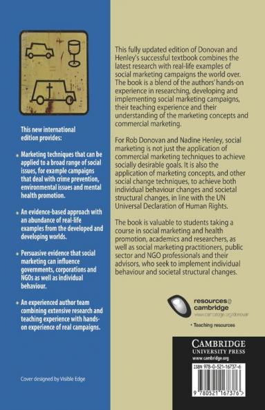 Principles and Practice of Social Marketing