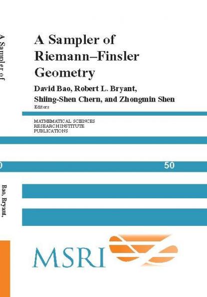 A Sampler of Riemann-Finsler Geometry
