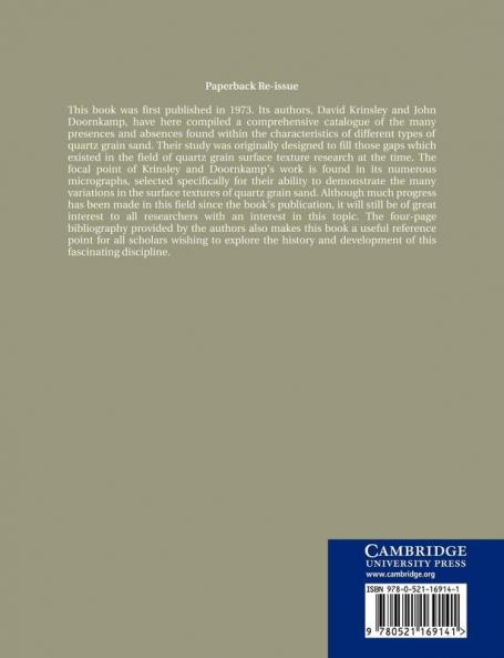 Atlas of Quartz Sand Surface Textures