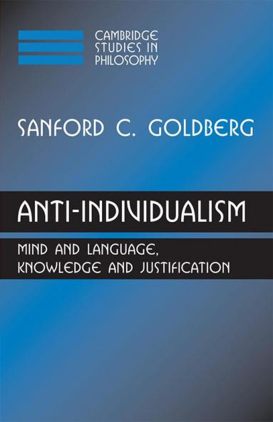Anti-Individualism