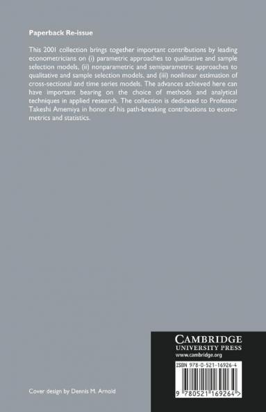 Nonlinear Statistical Modeling