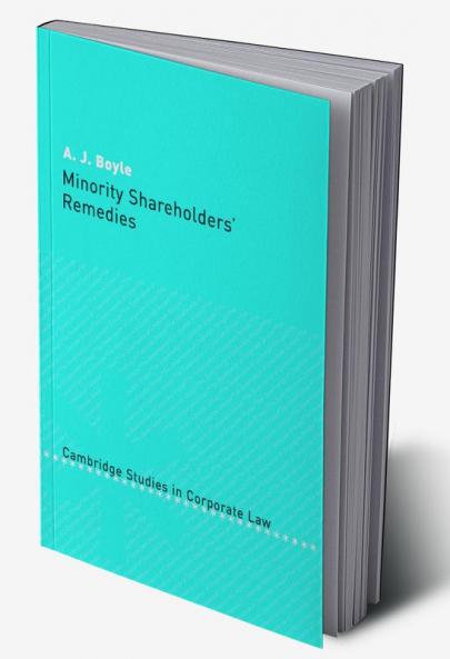 Minority Shareholders' Remedies