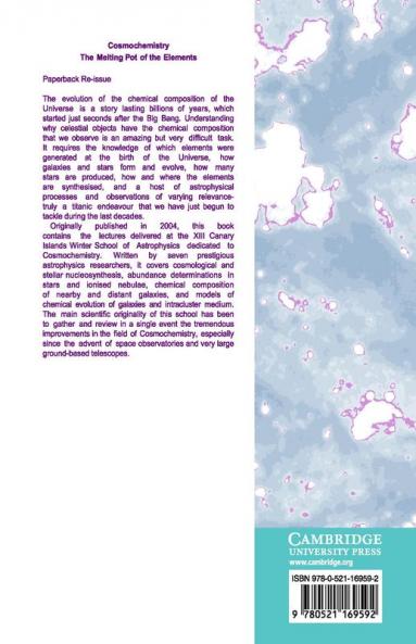 Cosmochemistry