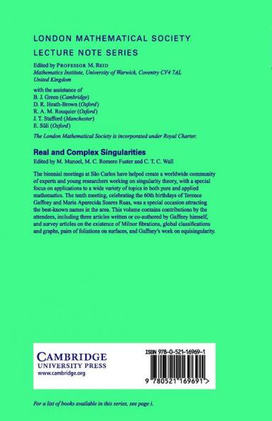 Real and Complex Singularities