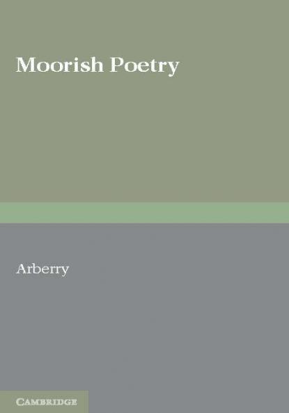 Moorish Poetry