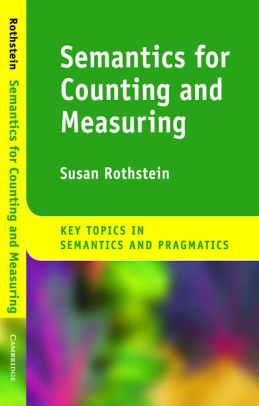Semantics for Counting and Measuring