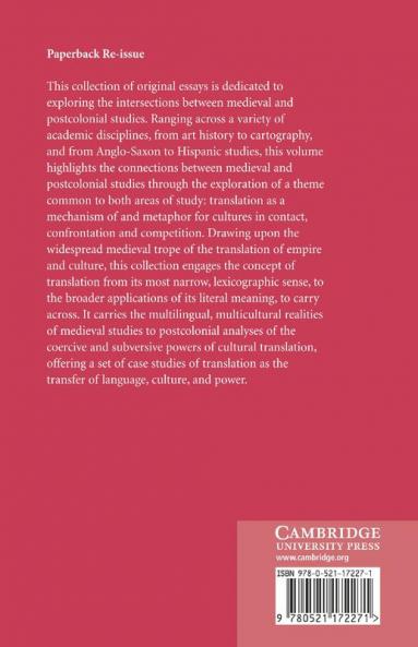 Postcolonial Approaches to the European Middle Ages
