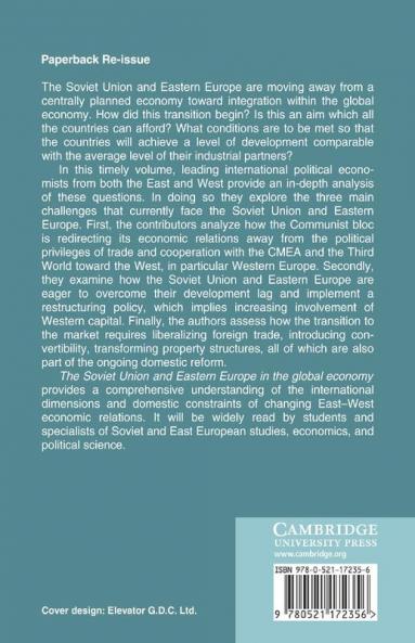 The Soviet Union and Eastern Europe in the Global Economy
