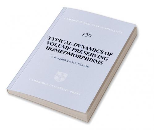 Typical Dynamics of Volume Preserving Homeomorphisms