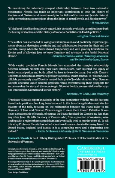 Zionism and Anti-Semitism in Nazi Germany