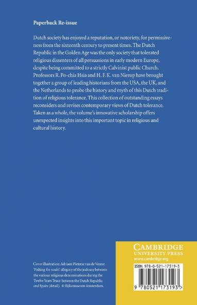 Calvinism and Religious Toleration in the Dutch Golden Age