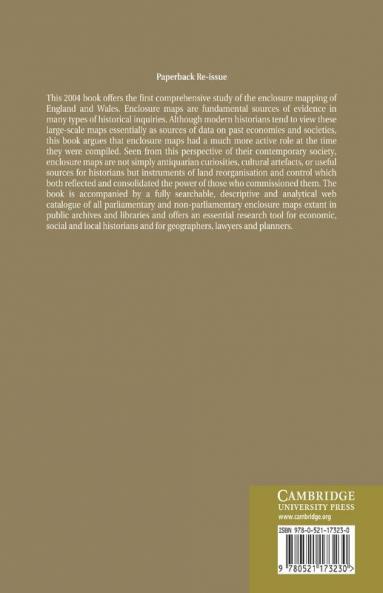 The Enclosure Maps of England and Wales 1595 1918