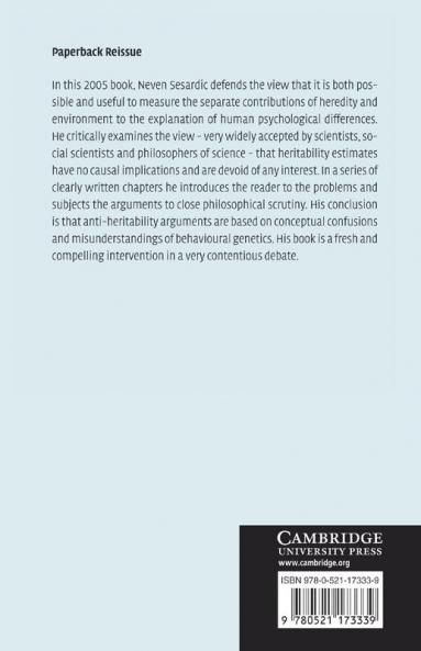 Making Sense of Heritability