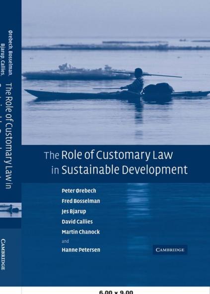 The Role of Customary Law in Sustainable Development