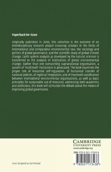 Multilevel Governance of Global Environmental Change
