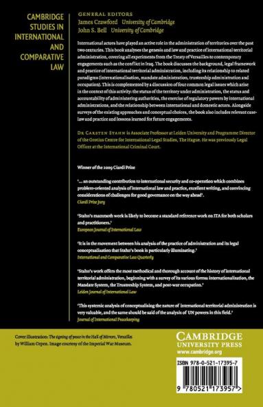 The Law and Practice of International Territorial Administration