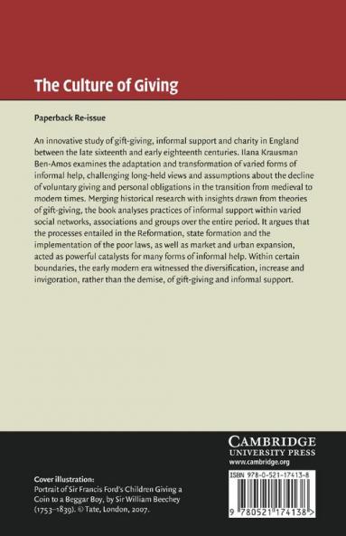 The Culture of Giving