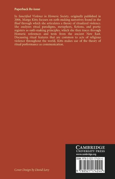 Sanctified Violence in Homeric Society