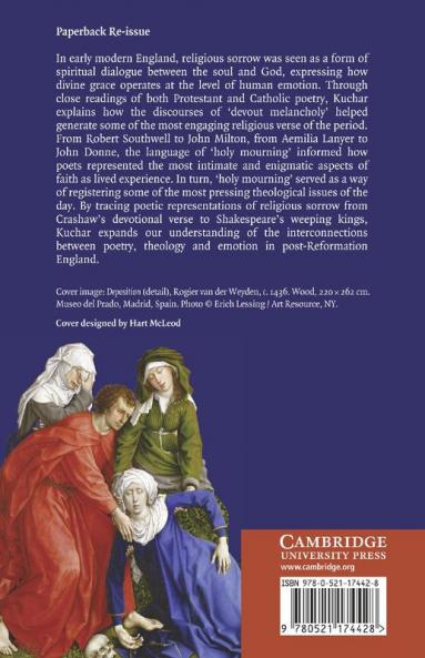 The Poetry of Religious Sorrow in Early Modern England