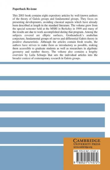 Galois Groups and Fundamental Groups