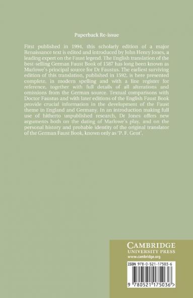 The English Faust Book