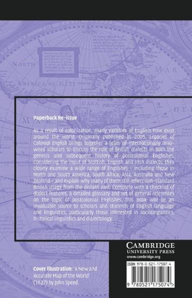 Legacies of Colonial English