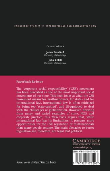 Multinationals and Corporate Social Responsibility