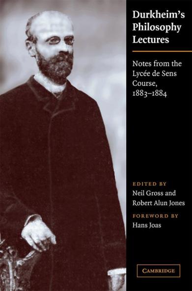 Durkheim's Philosophy Lectures