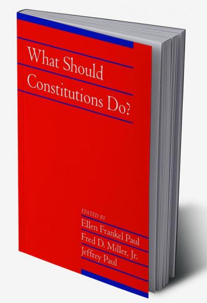 What Should Constitutions Do?