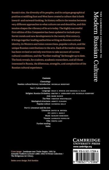 The Cambridge Companion to Modern Russian             Culture