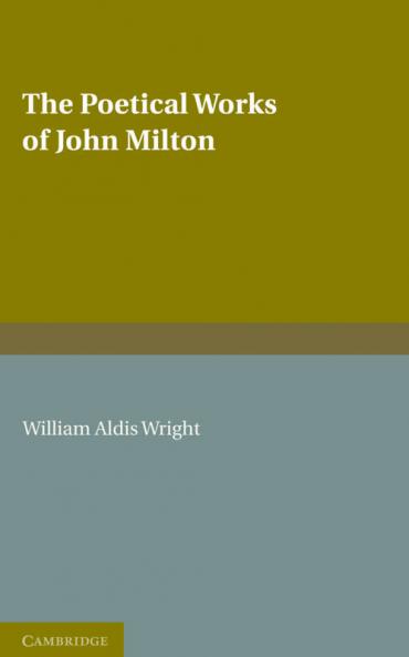 The Poetical Works of John Milton