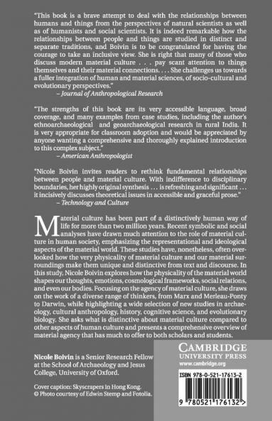 Material Cultures Material Minds