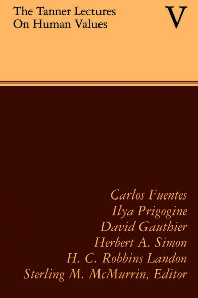 The Tanner Lectures on Human Values