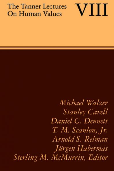 The Tanner Lectures on Human Values
