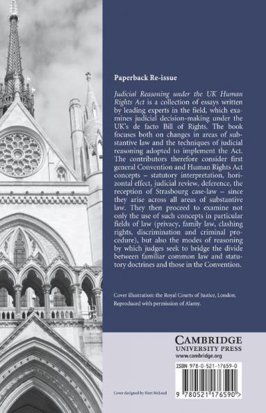 Judicial Reasoning Under the UK Human Rights ACT