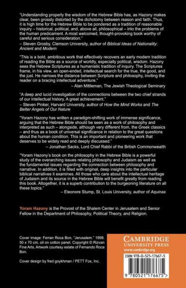 The Philosophy of Hebrew Scripture