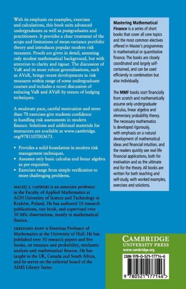 Portfolio Theory and Risk Management