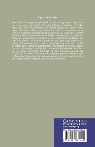 Algal Symbiosis