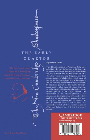 The First Quarto of Romeo and Juliet