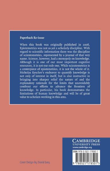 Epistemetrics