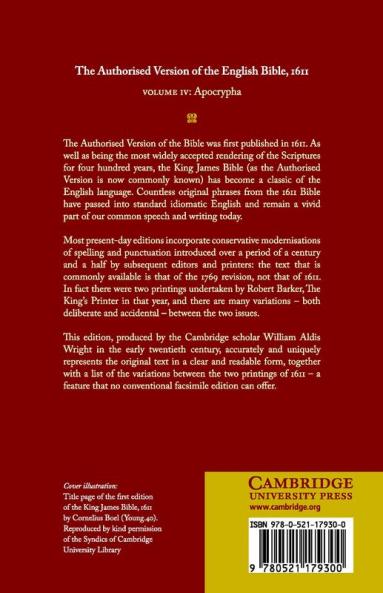 Authorised Version of the English Bible 1611 - Volume 4