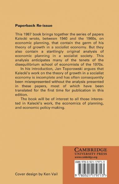 Selected Essays on Economic Planning
