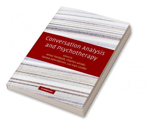 Conversation Analysis and Psychotherapy