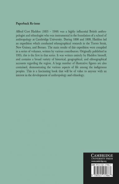 Reports of the Cambridge Anthropological Expedition to Torres Straits