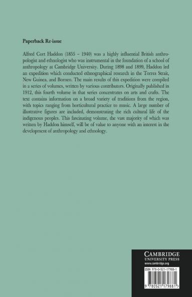 Reports of the Cambridge Anthropological Expedition to Torres Straits