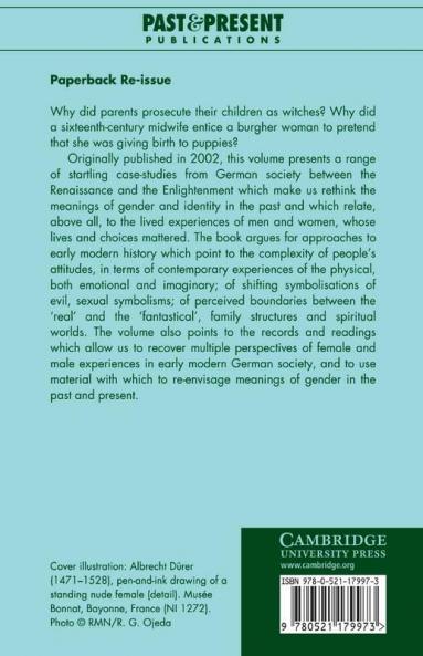 Gender in Early Modern German History