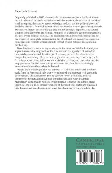 Dualism and Discontinuity in Industrial Societies